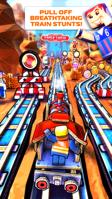 Screenshot #3 pour Paper Train: Rush