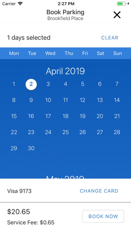 Parking at Brookfield Place