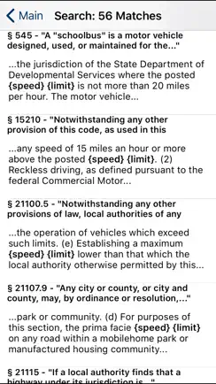 CA Vehicle Code 2026 iPhone image 2