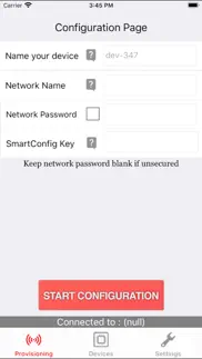 simplelink™ wi-fi® starter pro iphone screenshot 3