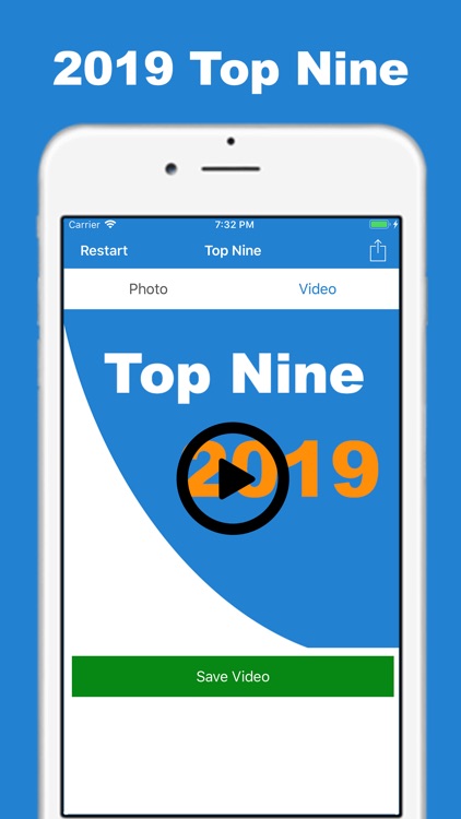 Top Nine for Instagram 2019