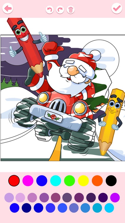 Christmas Color Book Pixie Art