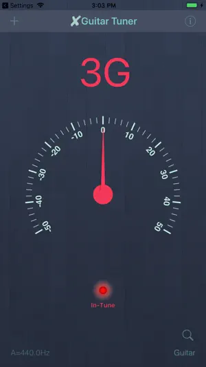X Guitar Tuner Pro screenshot 2