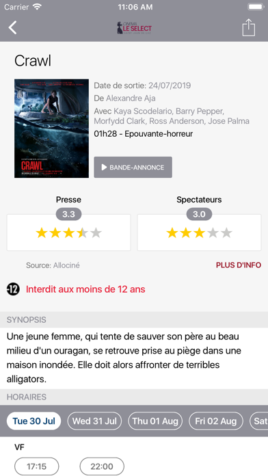 Le Sélect - Saint Jean de Luz Screenshot