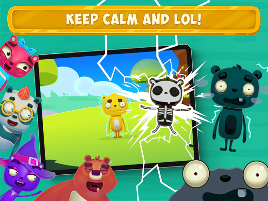 LOL Bears ™ Prank Picnic Game iPad screenshot