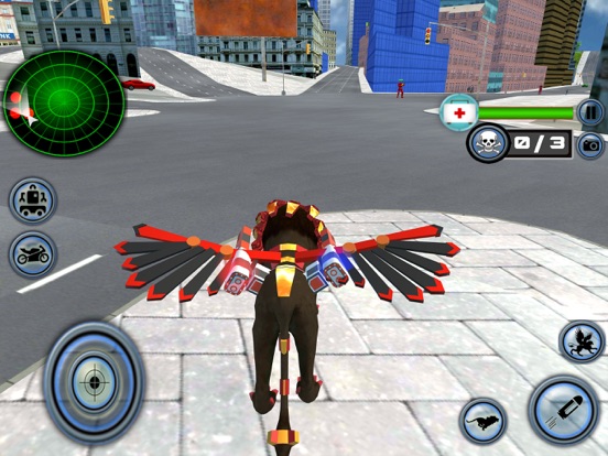 Screenshot #4 pour Flying Lion Robot Transform