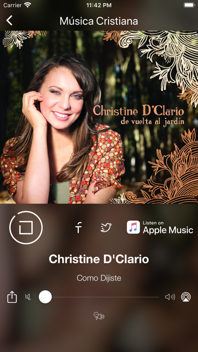 Screenshot #3 pour Música Cristiana y Alabanzas