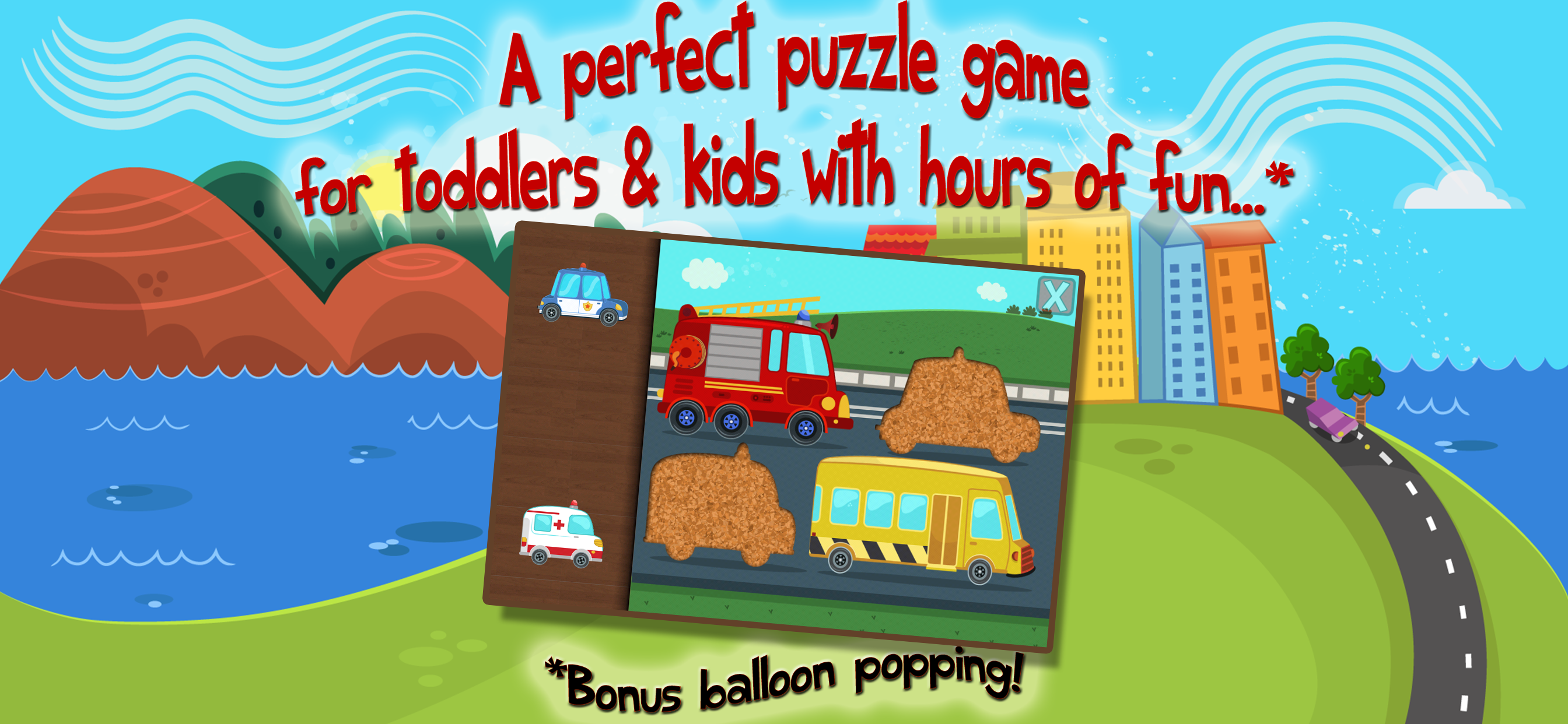 Car Puzzle for Kids