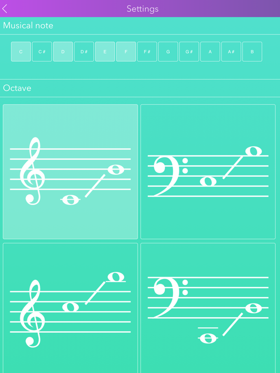 Screenshot #5 for Hearing PRO:ear training.Notes