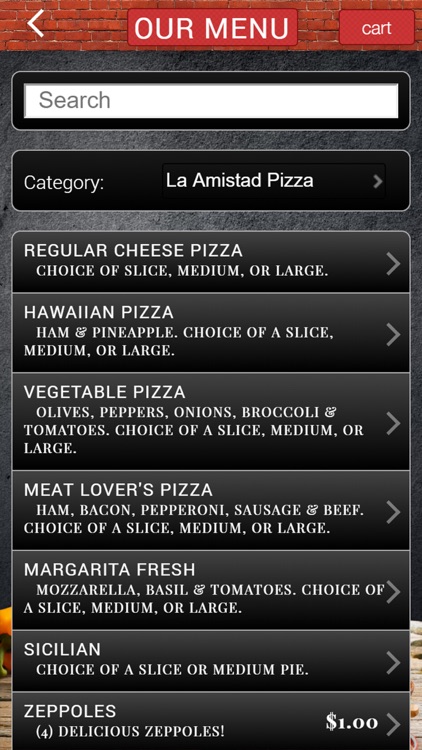 La Amistad Pizzeria Grill