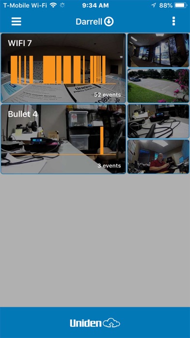 Uniden Cloud screenshot 2