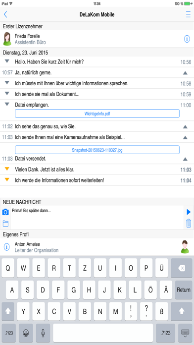 Screenshot #2 pour DeLaKom Mobile