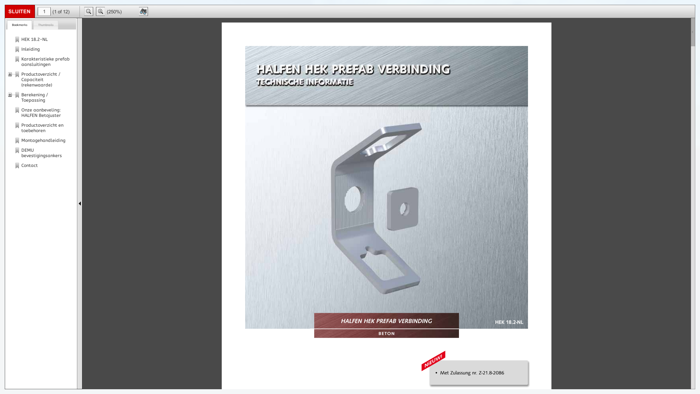 Leviat Halfen HEK3 AR