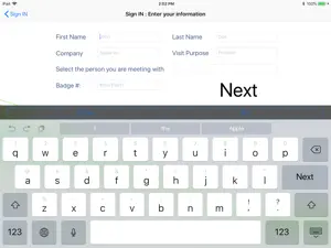 Visitor Log Book screenshot 4
