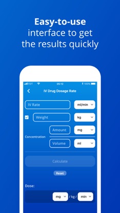 IV Dosage and Rate Calculator screenshot 3
