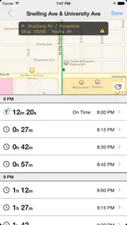 transit.tracker iphone screenshot 1
