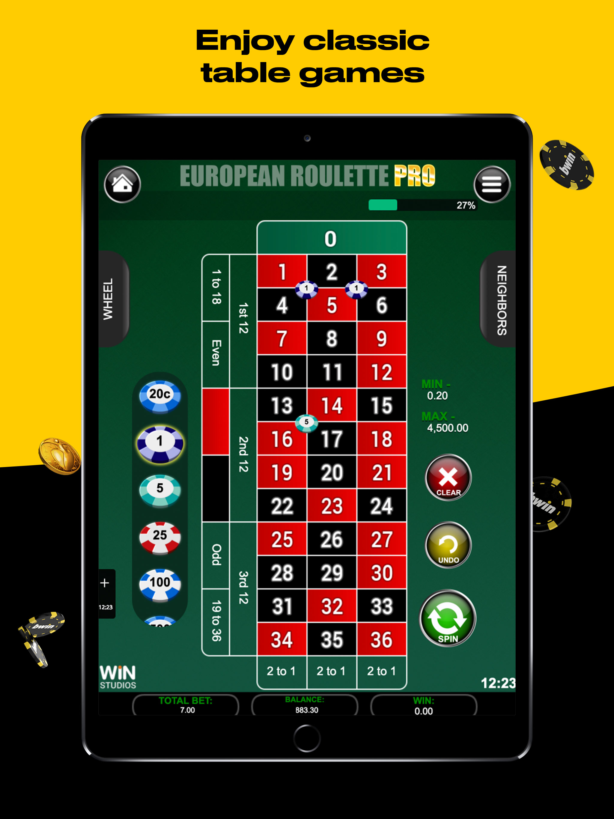 bwin: Live Casino Games