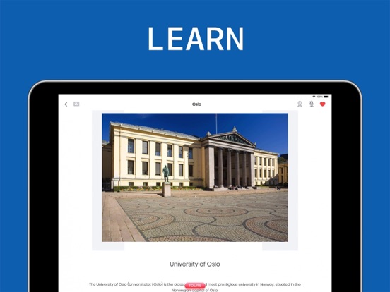 Oslo Travel Guide . iPad screenshot 5 - Travel app
