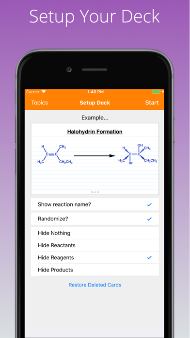 Organic Reaction Cardsのおすすめ画像2