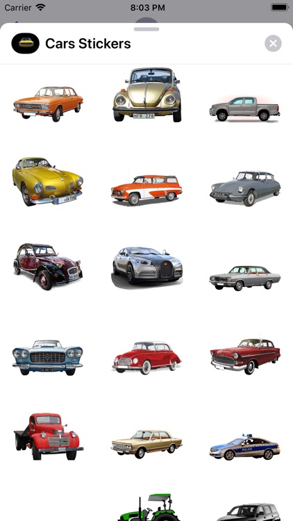 Cars Stickers New Pack screenshot-5