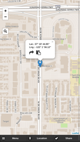 GPS Coordinates Finder screenshot