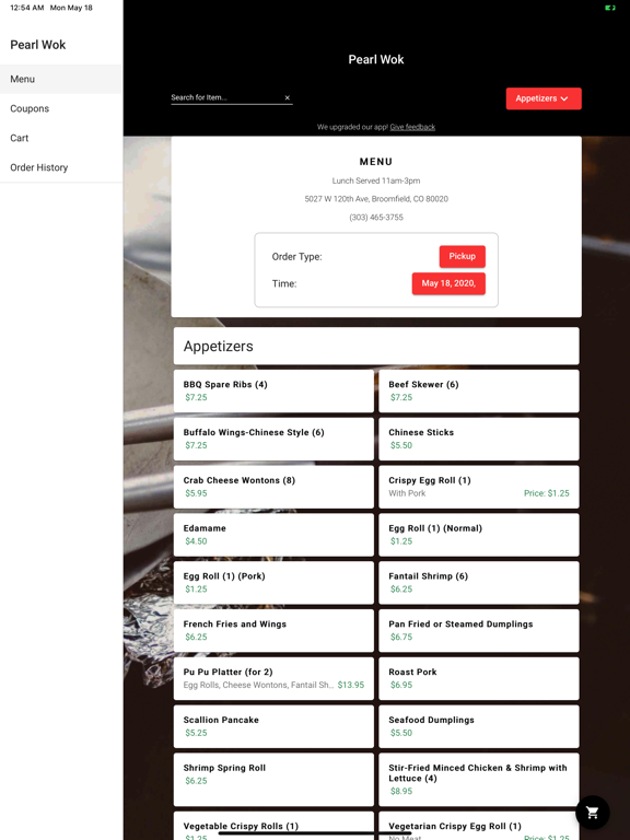 Screenshot #4 pour Pearl Wok Chinese Restaurant