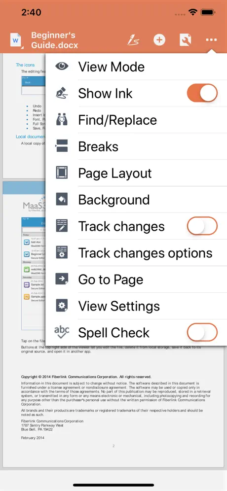 MaaS360 Secure Editor