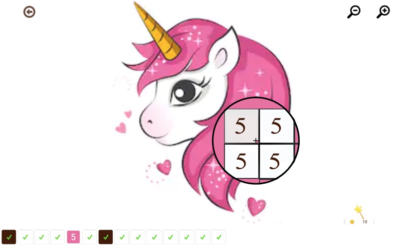 Screenshot #2 pour Ponies & Unicorn pixel book