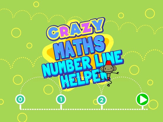 Crazy Math Number Line Lite iPad screenshot