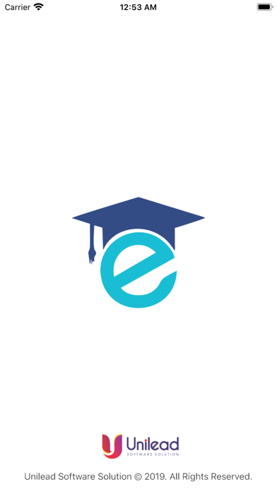 eAcademics app screenshot