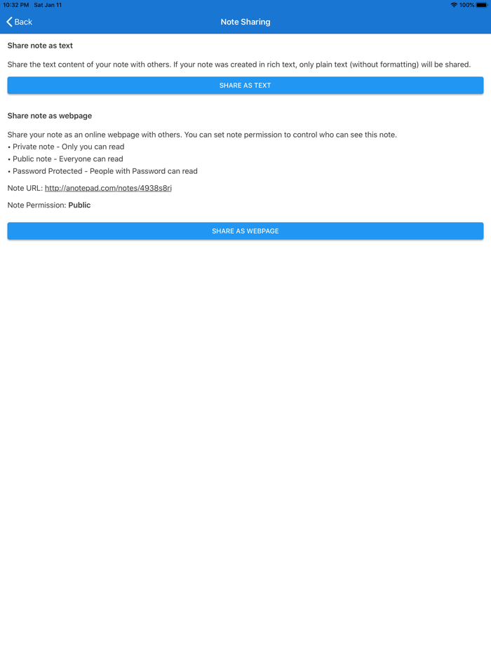 a Notepad - Take and Share Notes