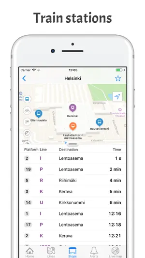 Transporter Journey planner screenshot 1