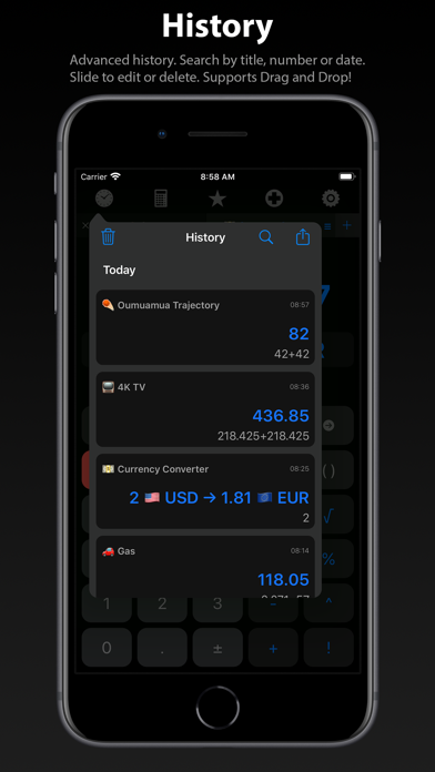 Objective Calculator iPhone screenshot 4 - Utilities app