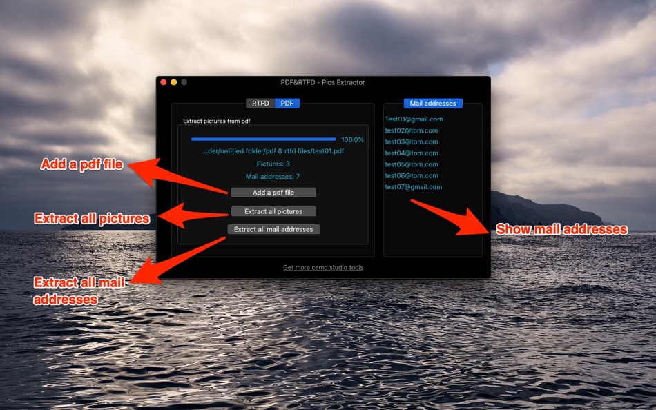 #1. PDF&RTFD - Extractor (macOS) 由: 永康 李