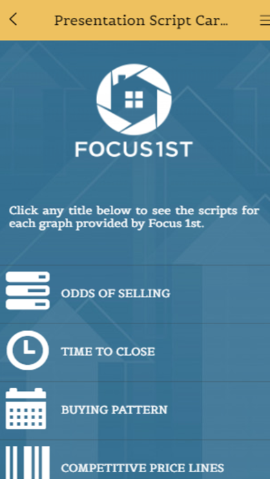 Focus 1st iPhone screenshot