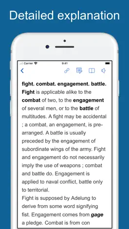 Game screenshot English Synonym Discriminated apk