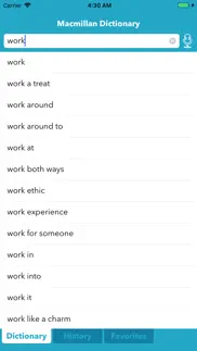 mdict - macmillan dictionary iphone screenshot 1