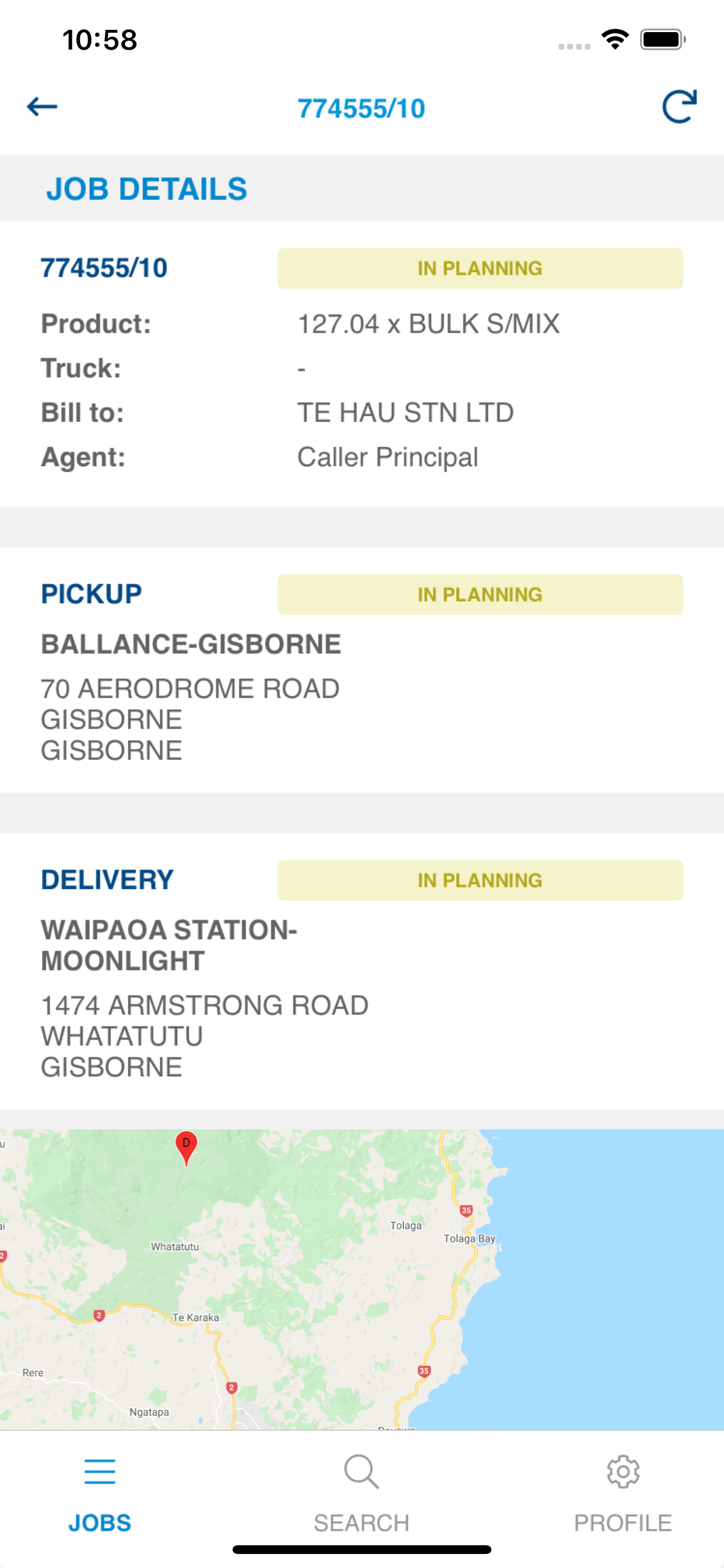 MyTransport - Client App