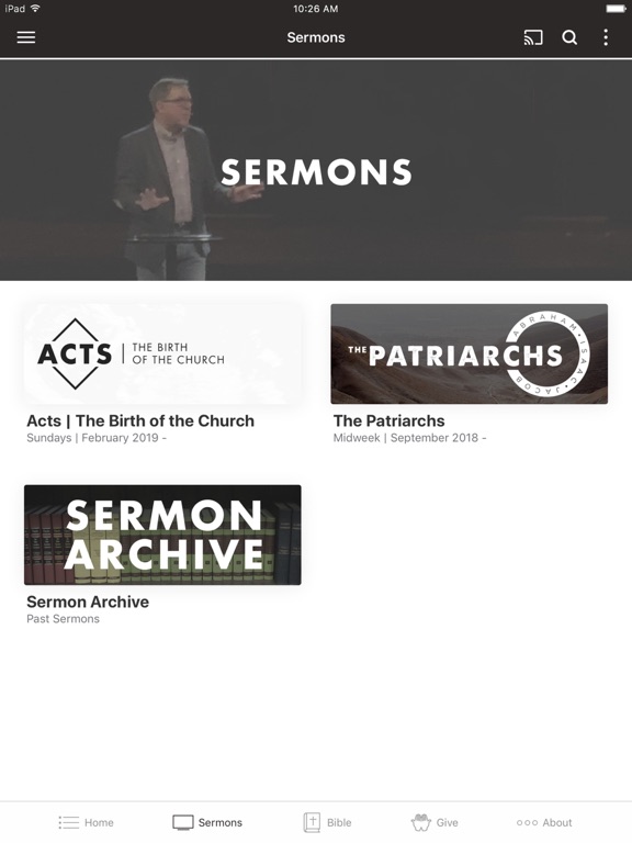 Calvary Spokane App iPad screenshot 2 - Education app