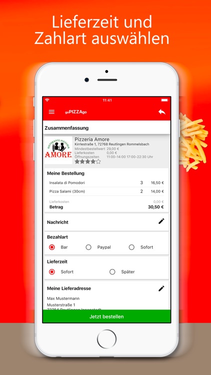 goPIZZAgo - Essen bestellen screenshot-6