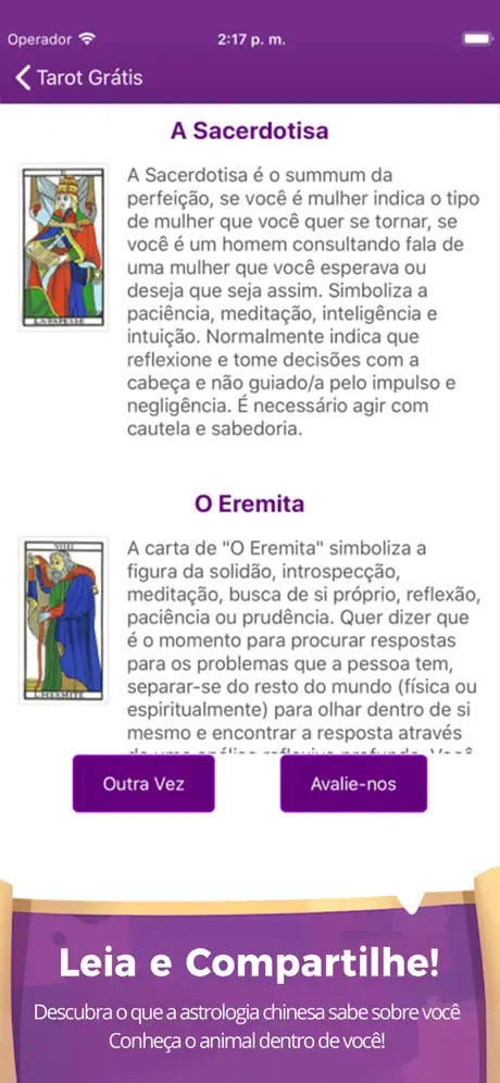 Tarot - Tiragem Tarot Online