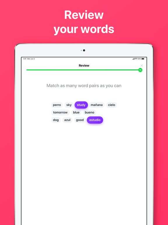 iTranslate Lingo iPad screenshot 7 - Education app
