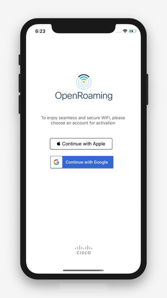 OpenRoaming - 1.1 - (iOS)