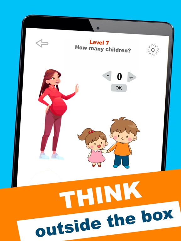 My game Tricky brain test iq iPad screenshot 2 - Games app