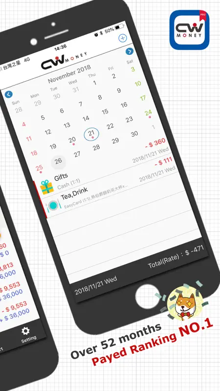 CWMoney Pro - Expense Tracker screenshot 2 of 5