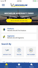 Michelin Aircraft Tire screenshot