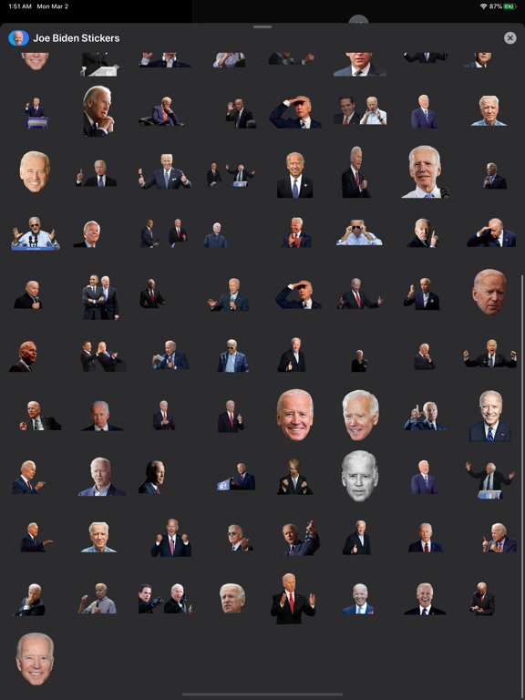 Screenshot #4 for Joe Biden Stickers - Bidenmoji