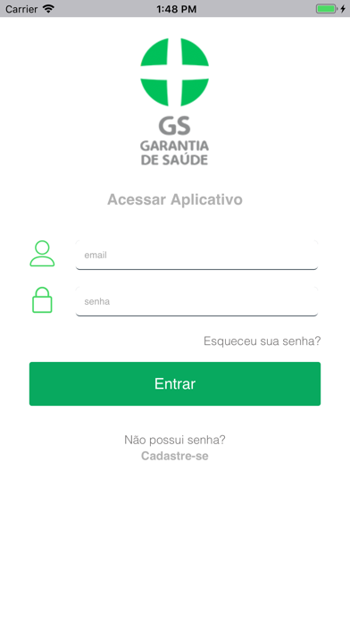Screenshot #1 pour Garantia de Saúde Mobile