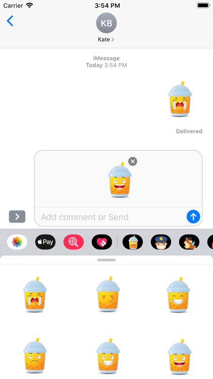 Sugarcane Juice Happy Sticker