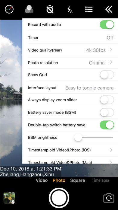 Timestamp Camera Pro Screenshot